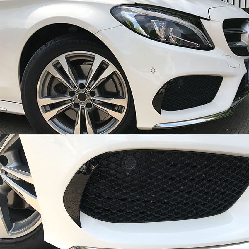 MERCEDES C-KLASSE - FLICS FLAPS SPOILER SCHWARZ
