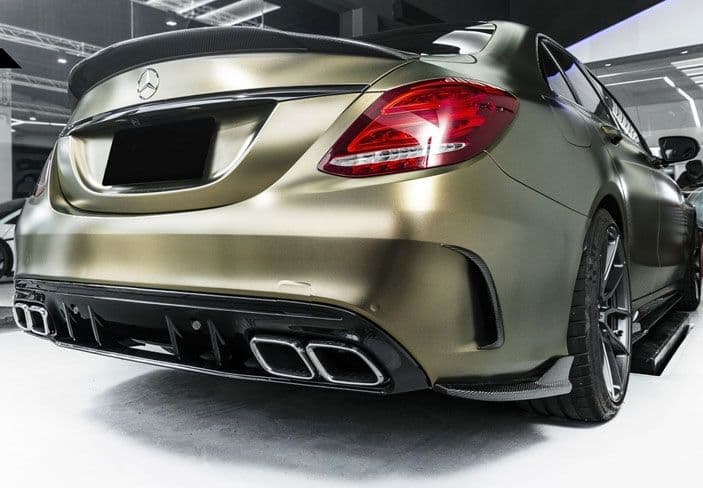 MERCEDES C-KLASSE - DIFFUSOR PAKET C63 AMG OPTIK