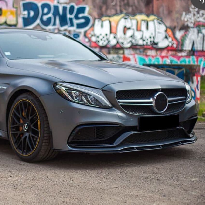 MERCEDES C63 AMG - RACING FRONTSPOILER LIPPE V.3