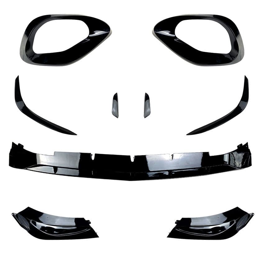 MERCEDES C-KLASSE - FRONT SPOILER AERO KIT (9PCS)