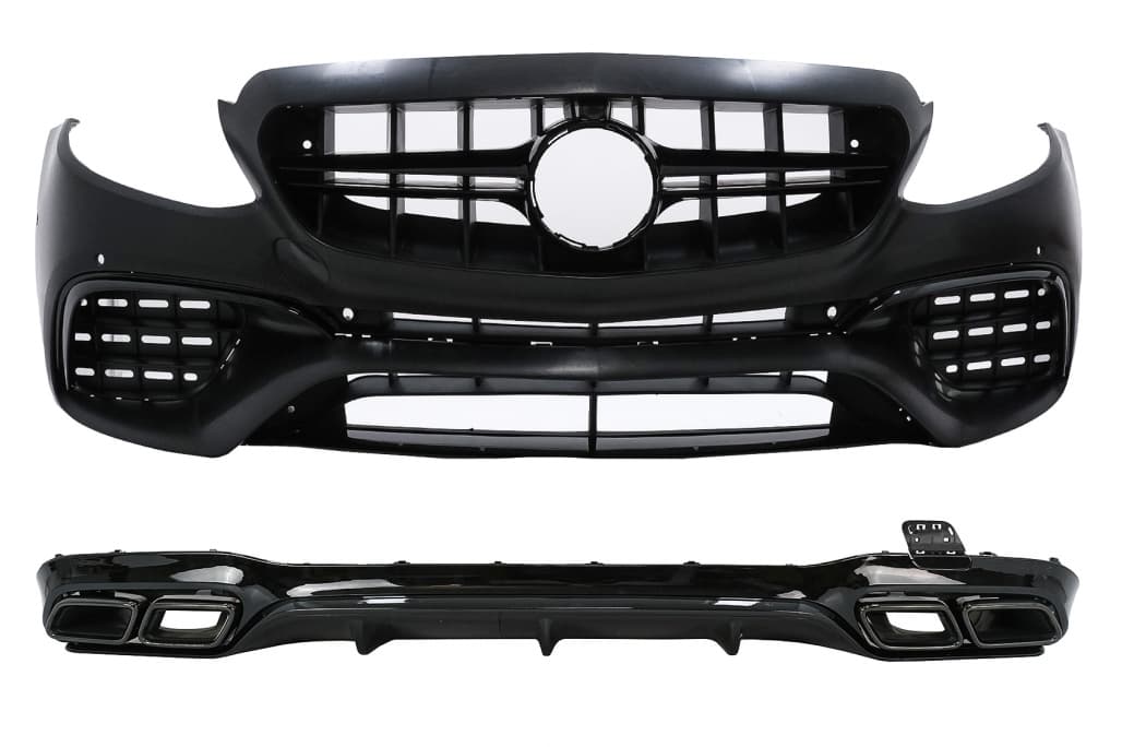 MERCEDES E-KLASSE - BODYKIT AMG E63 OPTIK UPGRAGE NIGHT PACKAGE V.1