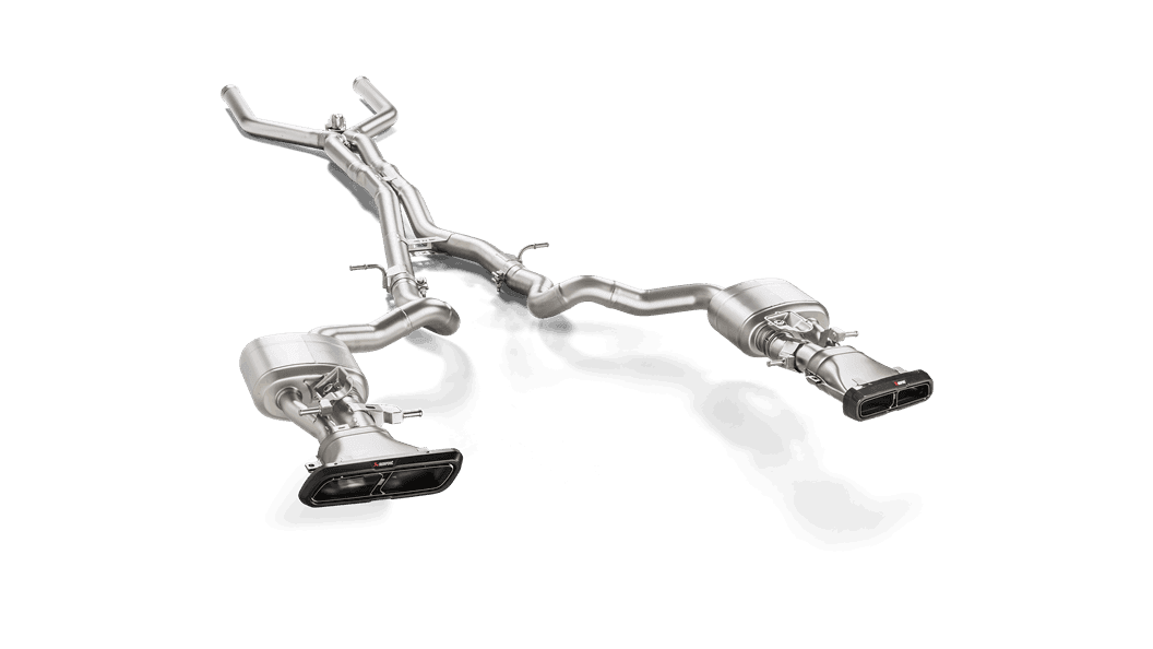 MERCEDES E-KLASSE - AKRAPOVIC DUPLEX SPORTAUSPUFF ANLAGE MTP-ME/T/5H