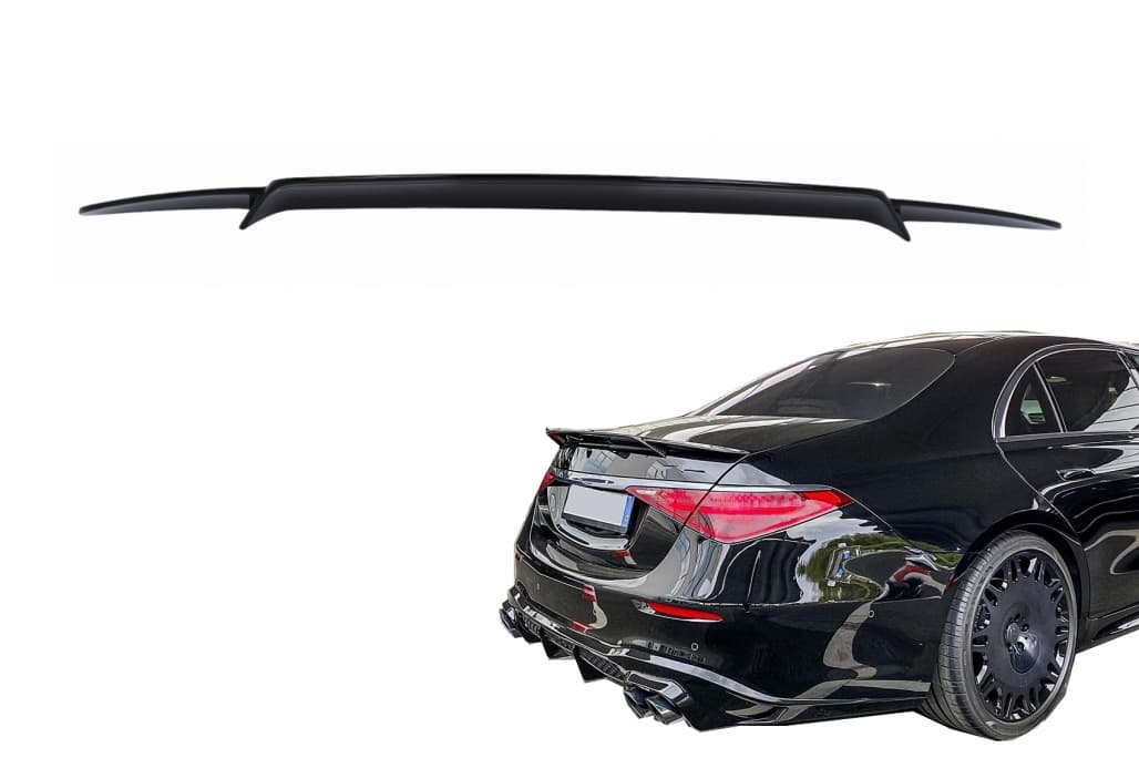 MERCEDES S-KLASSE - SCHWARZE HECKLIPPE AMG OPTIK