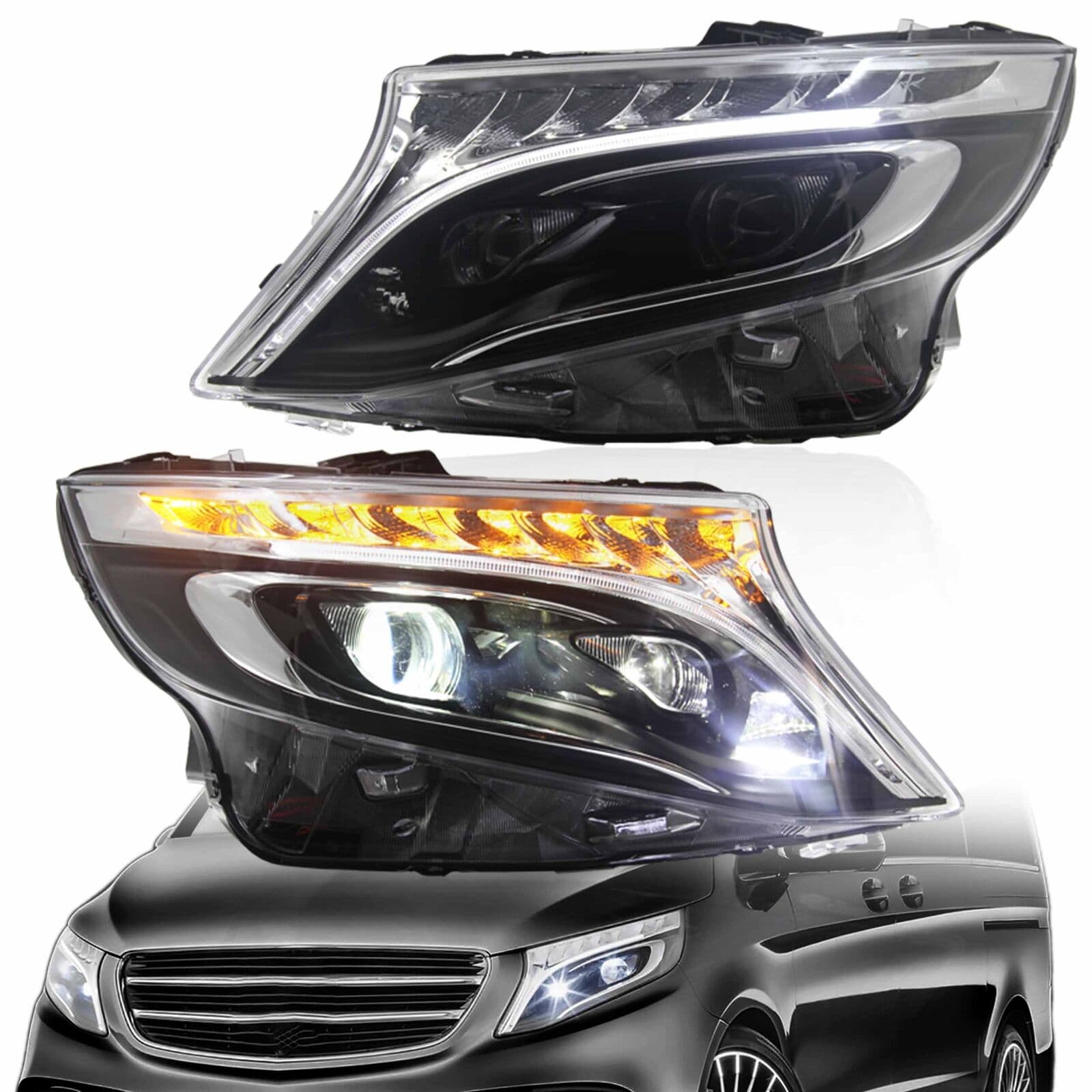 MERCEDES VITO - FULL LED TAGFAHRLICHT SCHEINWERFER V.2
