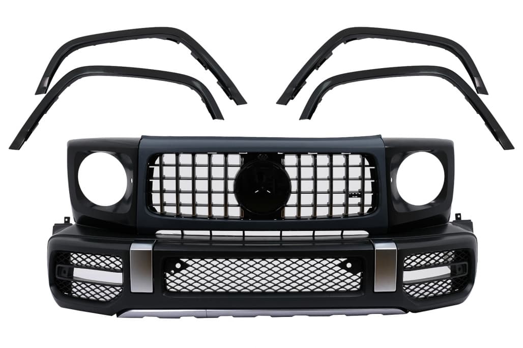 MERCEDES G-KLASSE 05.2018+- FRONT STOSSSTANGE & SPORTGRILL