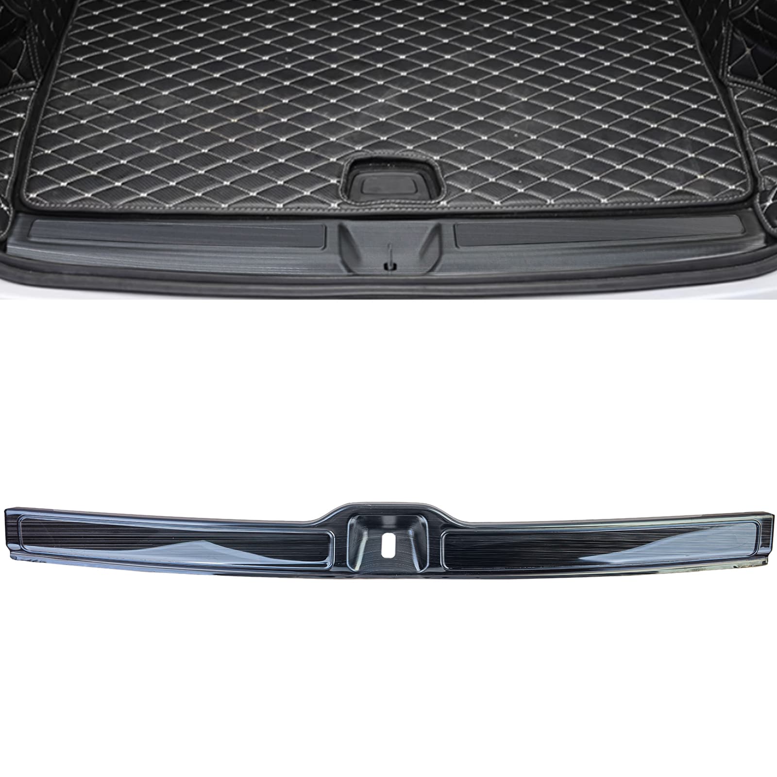 MERCEDES GLC - EDELSTAHL LADEKANTENSCHUTZ (INNEN) V.1