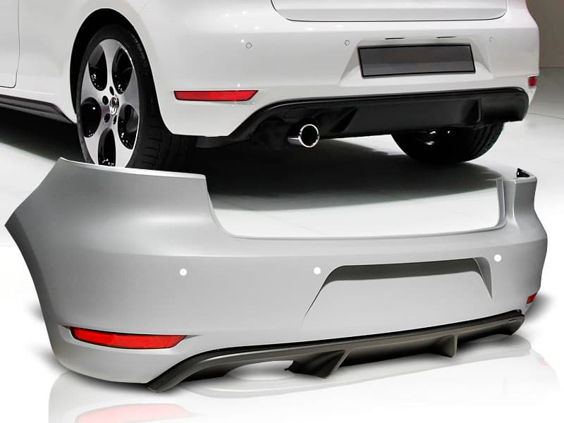 VW GOLF 6 - HECK STOSSSTANGE O-- (PDC) V.4
