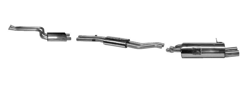 BMW E46 330Ci - BASTUCK KOMPLETTE ANLAGE AB KAT. – Bastuck