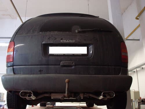 CHRYSLER VOYAGER 2 - FOX DUPLEX SPORTAUSPUFF QUER