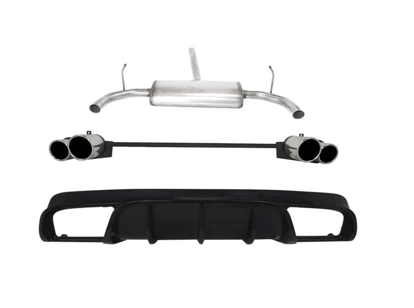 ALFA ROMEO GIULIETTA - ULTER SPORT DUPLEX SPORTAUSPUFF & DIFFUSOR – Ulter