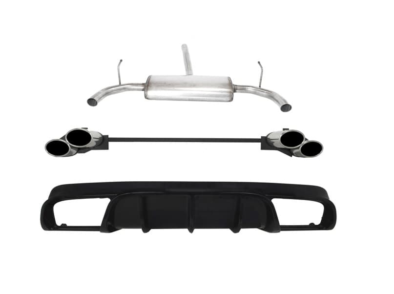 ALFA ROMEO GIULIETTA - ULTER SPORT DUPLEX SPORTAUSPUFF & DIFFUSOR – Ulter