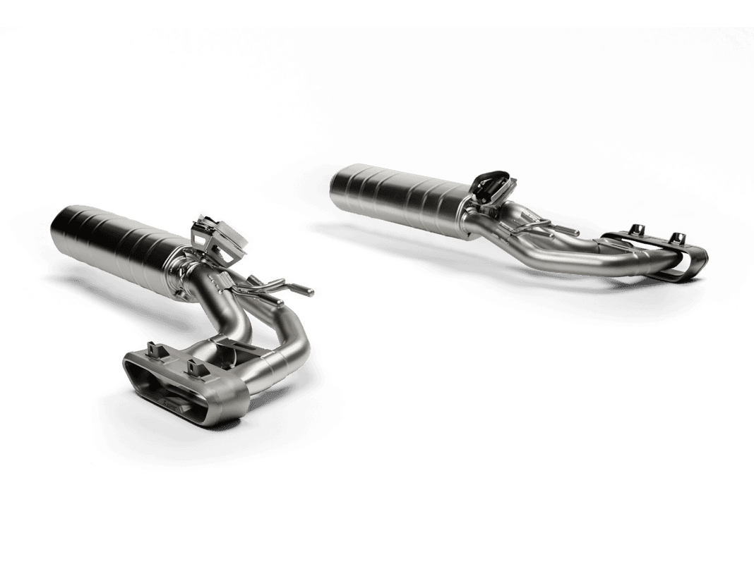 MERCEDES G63 AMG - AKRAPOVIC EVOLUTION LINE DUPLEX SPORTAUSPUFF ANLAGE