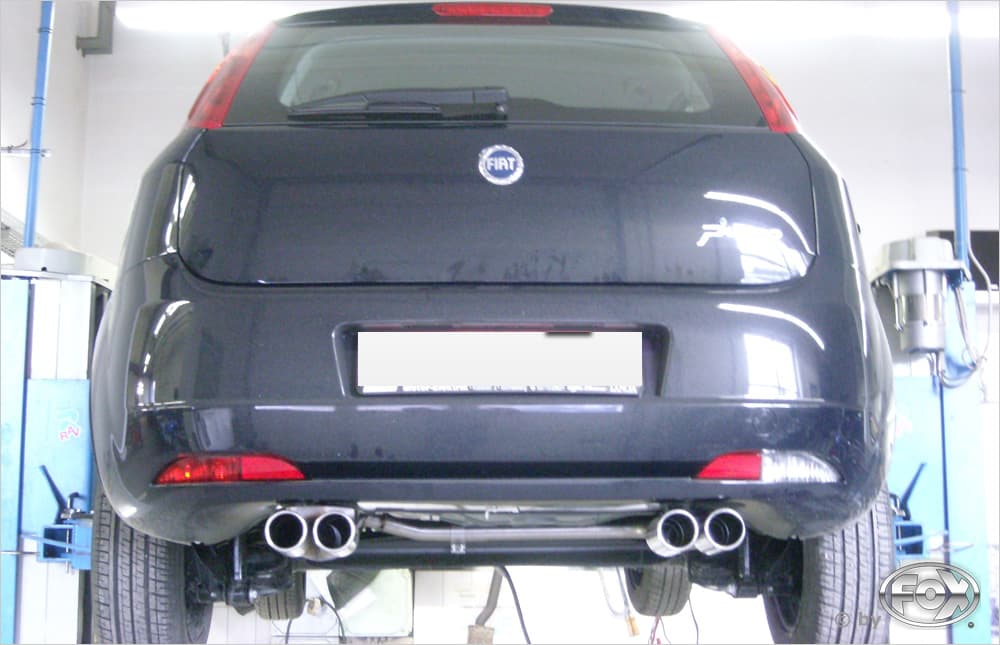 FIAT GRANDE PUNTO - FOX DUPLEX SPORTAUSPUFF – Fox