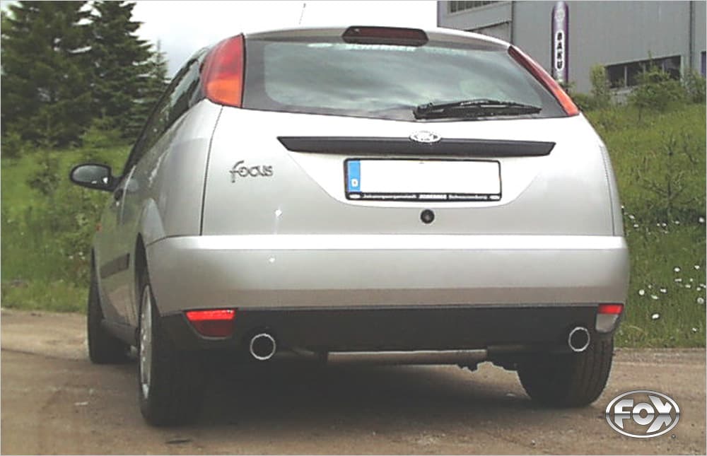 FORD FOCUS - FOX DUPLEX SPORTAUSPUFF QUER – Fox