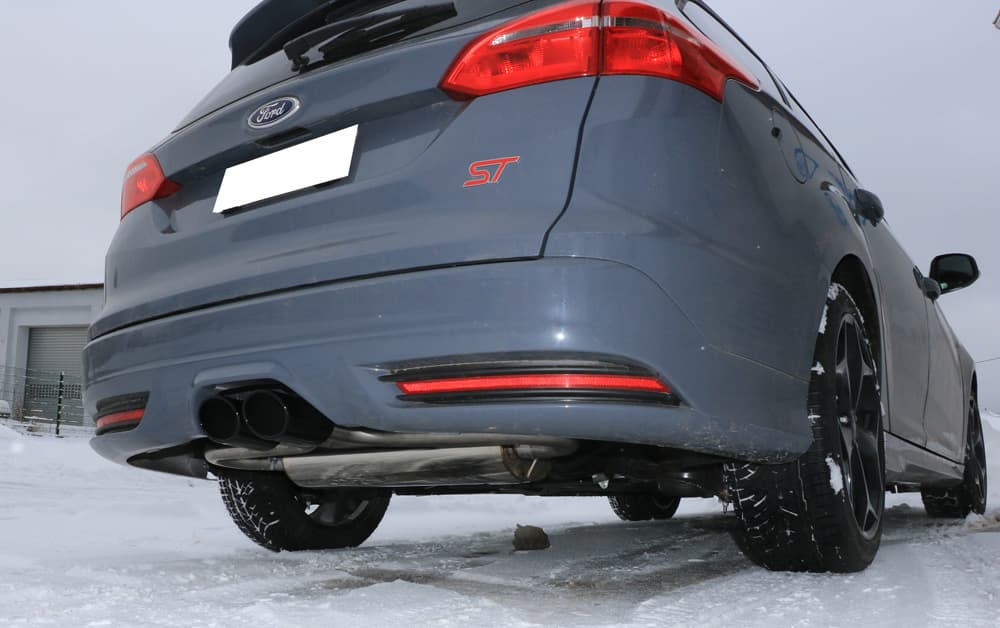 FORD FOCUS ST TURNIER - FOX SPORTAUSPUFF MITTIG – Fox