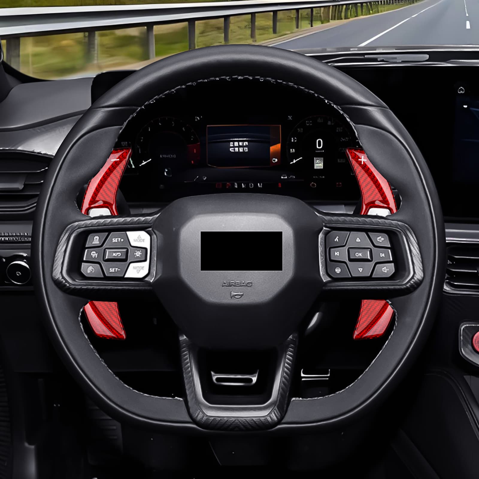 FORD MUSTANG CARBON FIBER SCHALTWIPPEN VERLÄNGERUNGEN