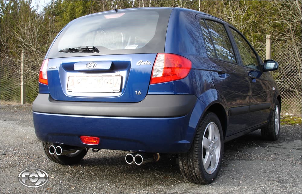 HYUNDAI GETZ - FOX DUPLEX SPORTAUSPUFF – Fox