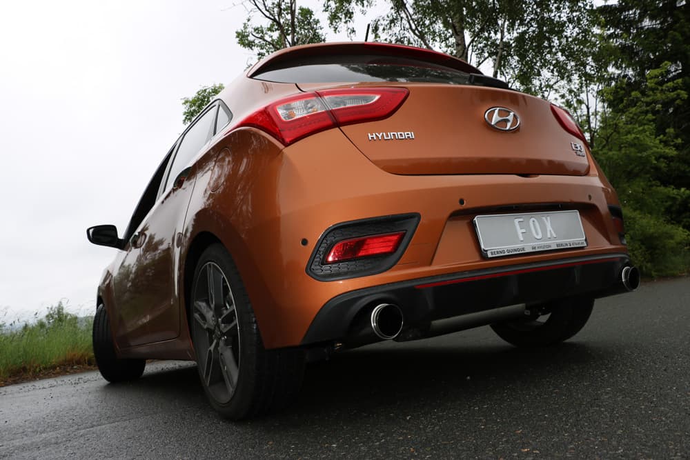 HYUNDAI I30 - FOX DUPLEX SPORTAUSPUFF – Fox