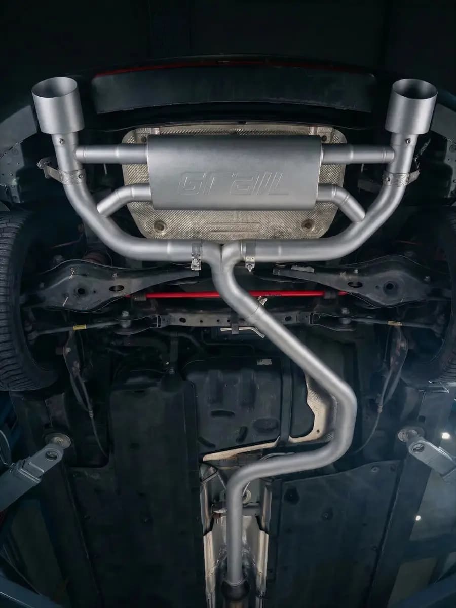 HYUNDAI I30 N - GRAIL DUPLEX AUSPUFF ANLAGE AB OPF