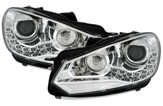 VW GOLF 6 - TAGFAHRLICHT SCHEINWERFER