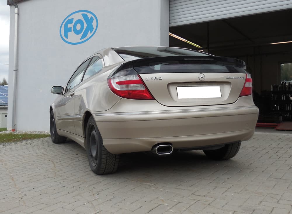 MERCEDES C-KLASSE SPORTCOUPE - FOX SPORTAUSPUFF – Fox