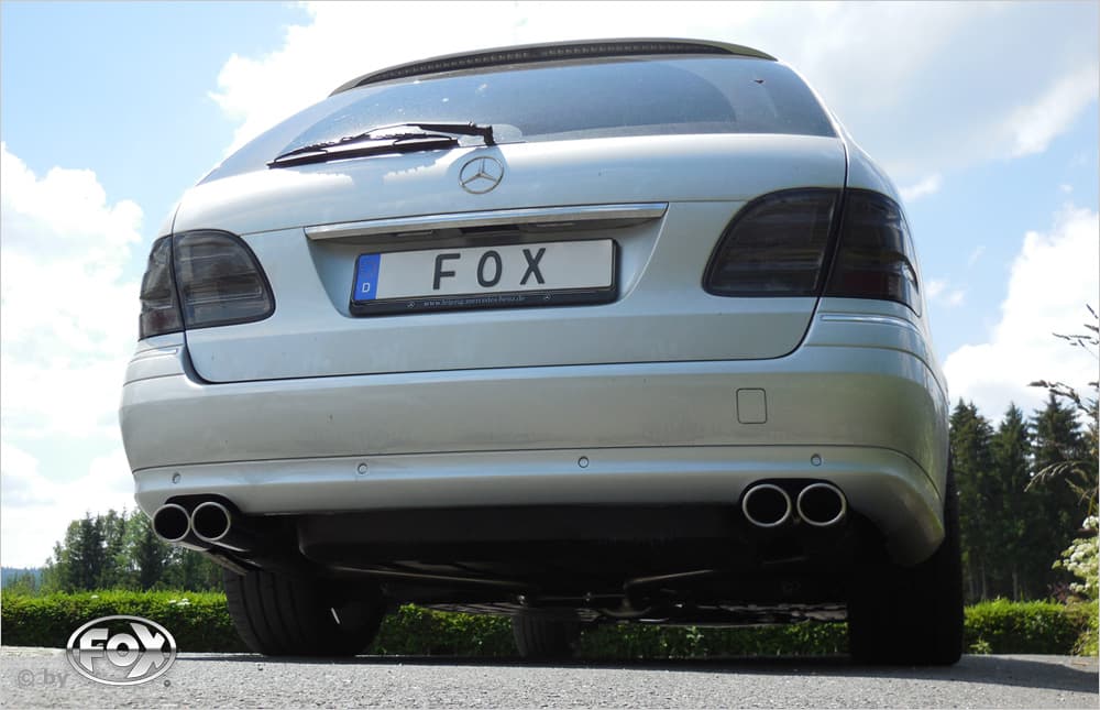 MERCEDES E-KLASSE T-MODELL - FOX DUPLEX SPORTAUSPUFF – Fox