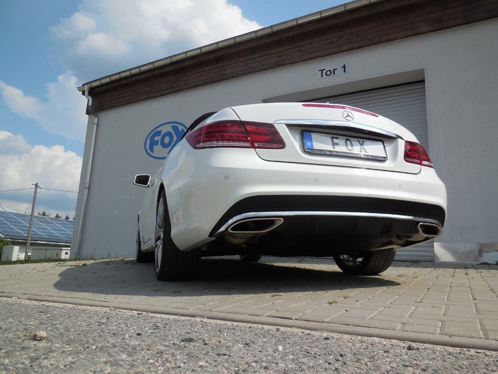 MERCEDES E-KLASSE CABRIO FACELIFT - FOX DUPLEX SPORTAUSPUFF – Fox
