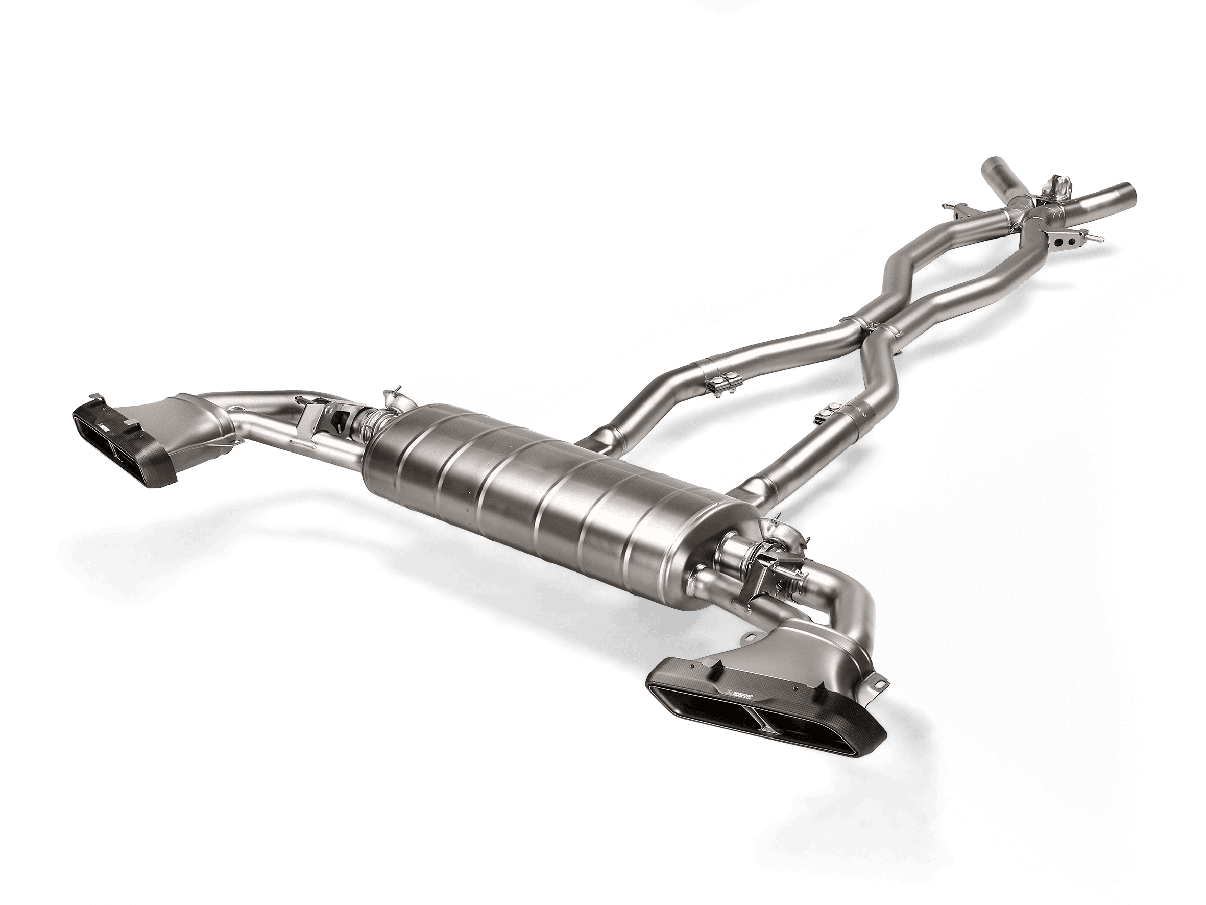 MERCEDES GLE 63 AMG - AKRAPOVIC DUPLEX SPORTAUSPUFF ANLAGE S-ME/TI/16H
