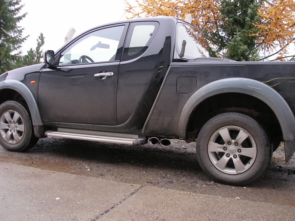 MITSUBISHI L200 - FOX SPORTAUSPUFF SIDEPIPE