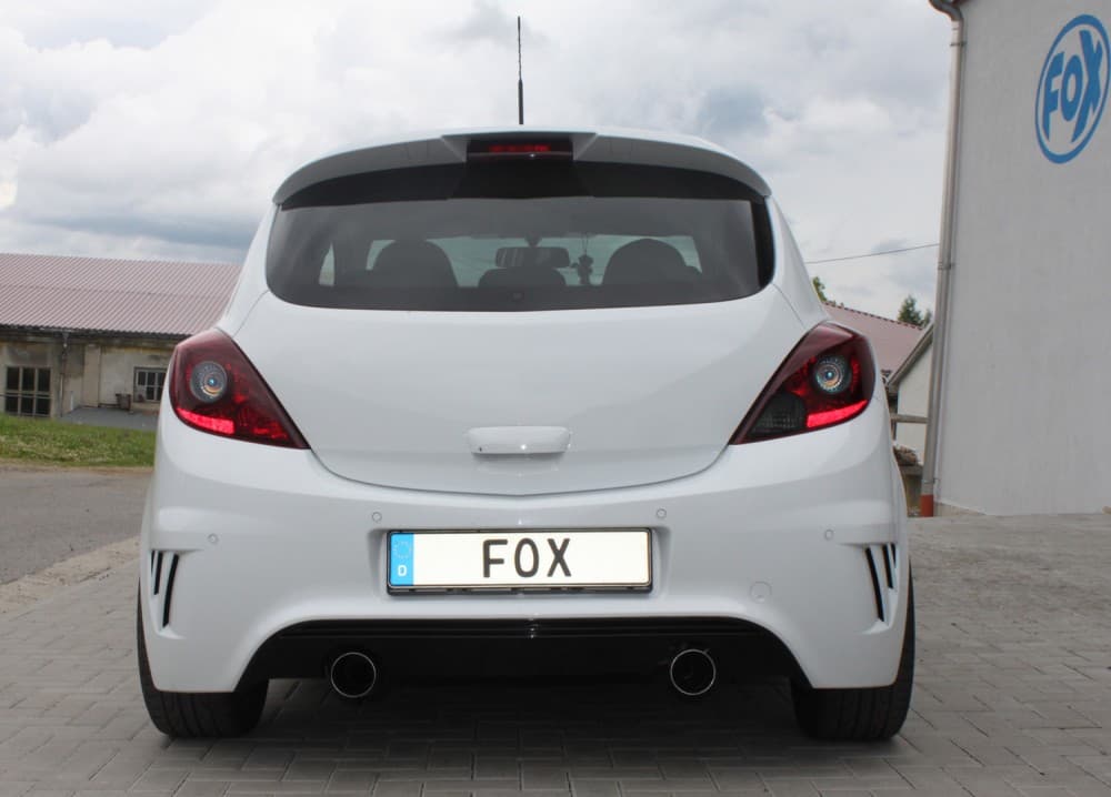 OPEL CORSA D - FOX DUPLEX SPORTAUSPUFF – Fox