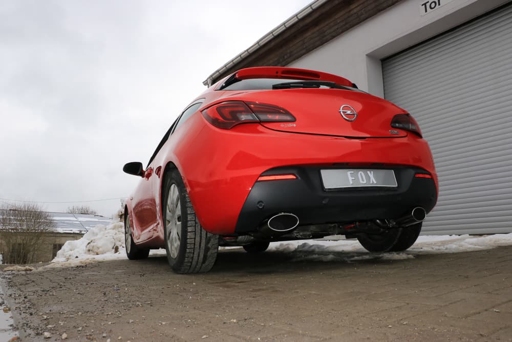 OPEL ASTRA J GTC - FOX DUPLEX SPORTAUSPUFF – Fox