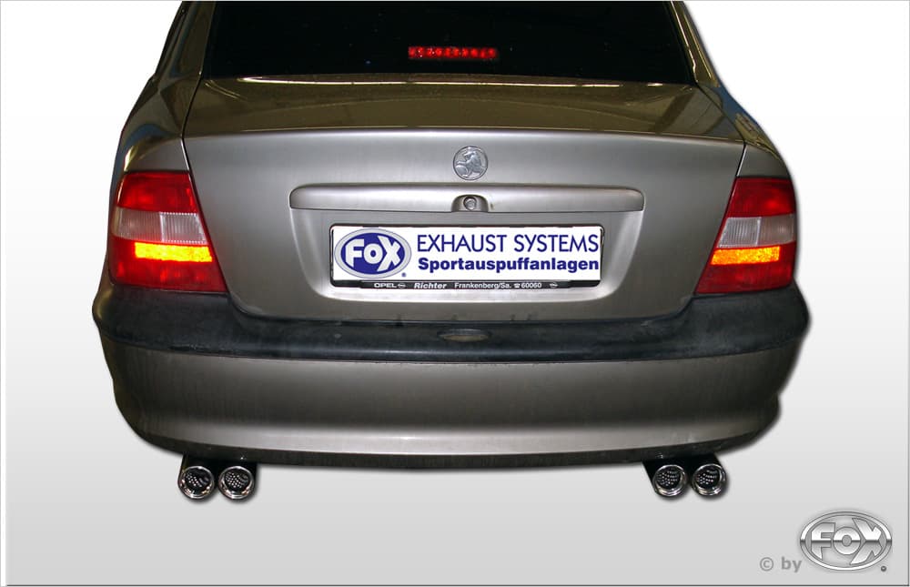 OPEL VECTRA B - FOX DUPLEX SPORTAUSPUFF – Fox