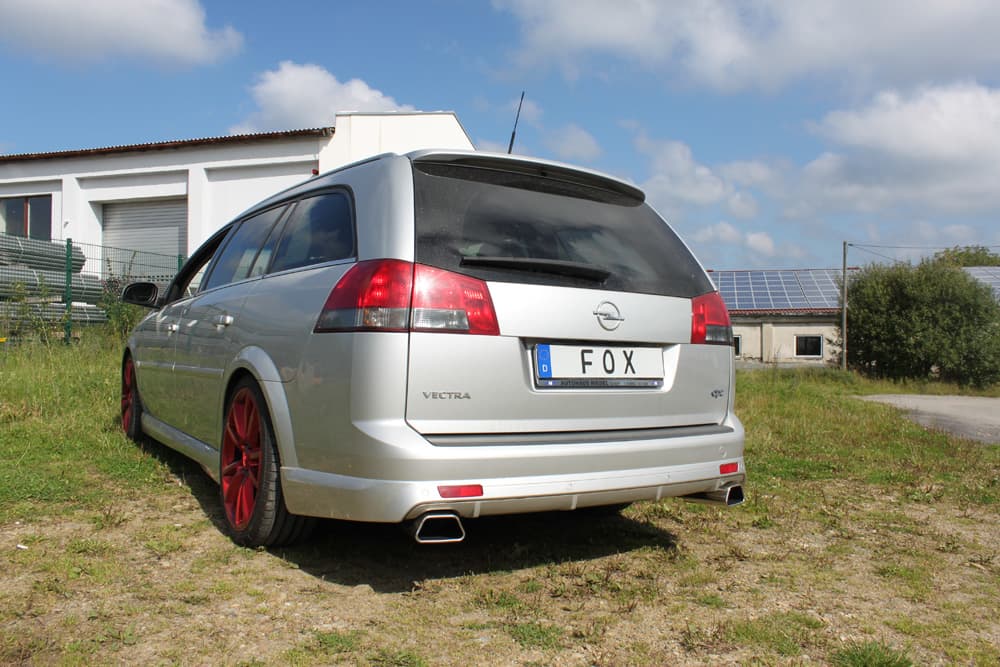 OPEL VECTRA C OPC - FOX DUPLEX SPORTAUSPUFF – Fox