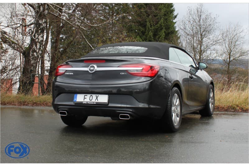 OPEL CASCADA - FOX DUPLEX SPORT ENDSCHALLDÄMPFER – Fox