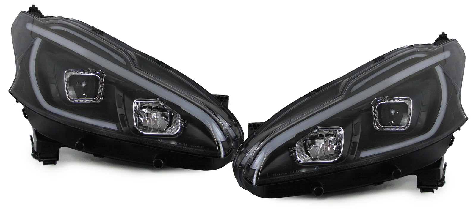 PEUGEOT 208 - LED LIGHTBAR SCHEINWERFER