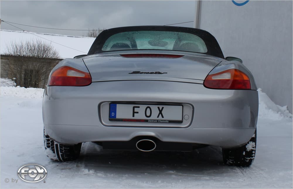 PORSCHE BOXSTER (986) - FOX SPORTAUSPUFF – Fox