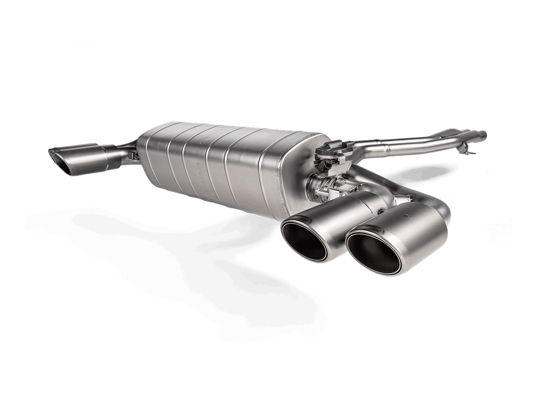 PORSCHE CAYENNE - AKRAPOVIC DUPLEX SPORTAUSPUFFANLAGE S-PO/TI/11H