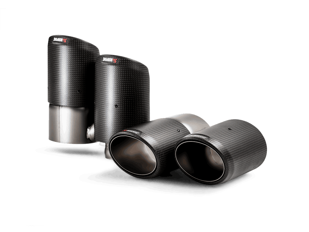 PORSCHE CAYENNE - AKRAPOVIC CARBON ENDROHRBLENDEN TP-CT/53