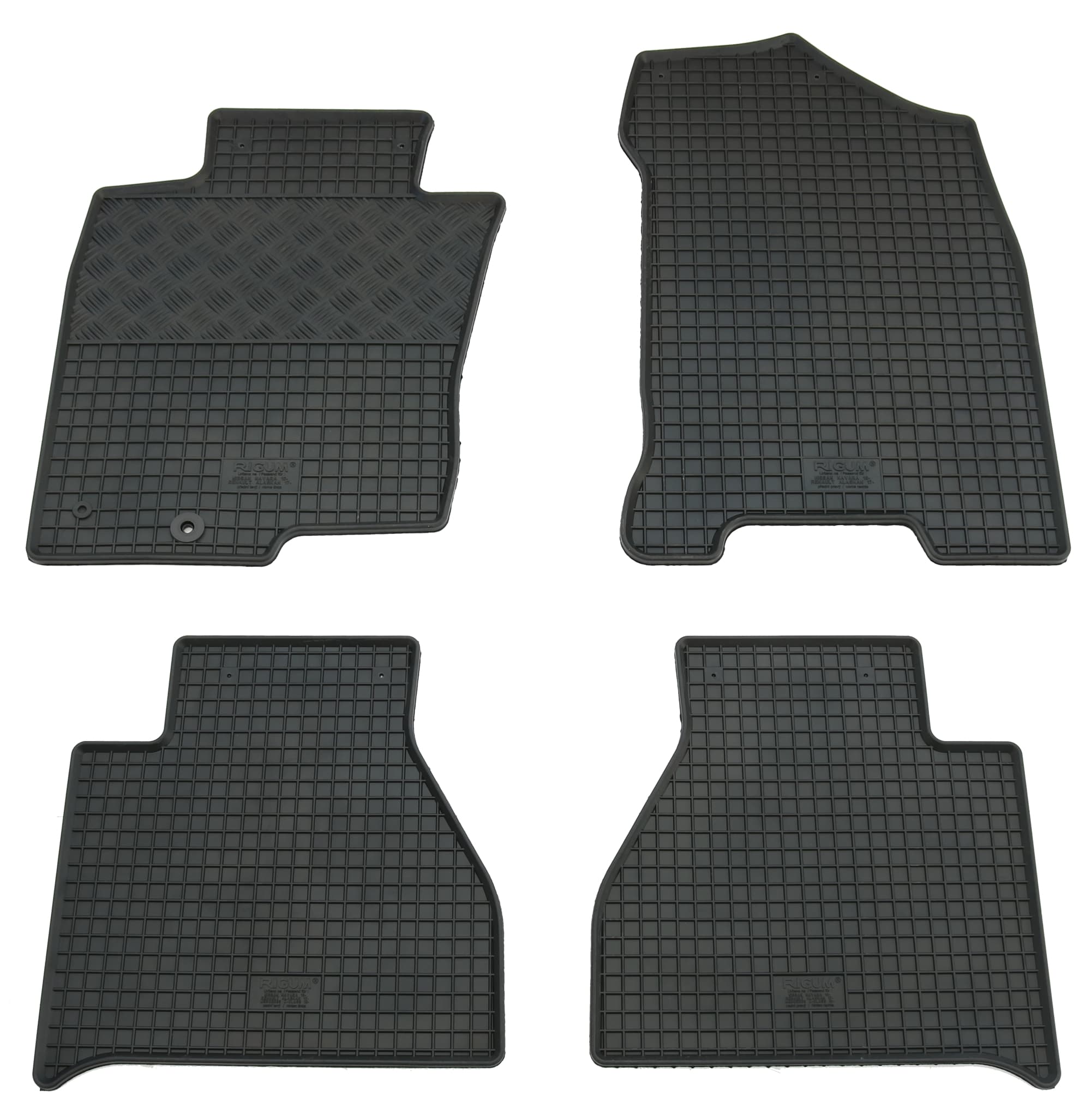 NISSAN NAVARA 4 D231 - GUMMI FUSSMATTEN