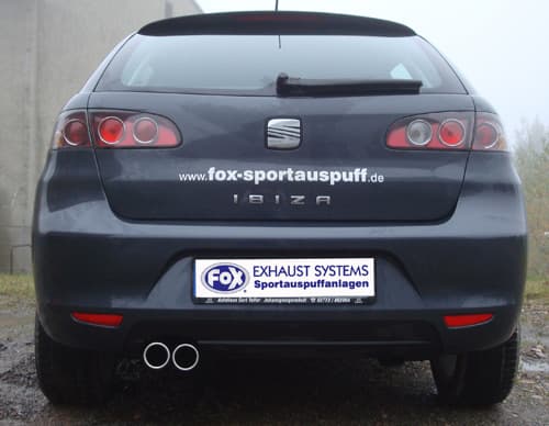 SEAT IBIZA SPORT - FOX SPORTAUSPUFF – Fox