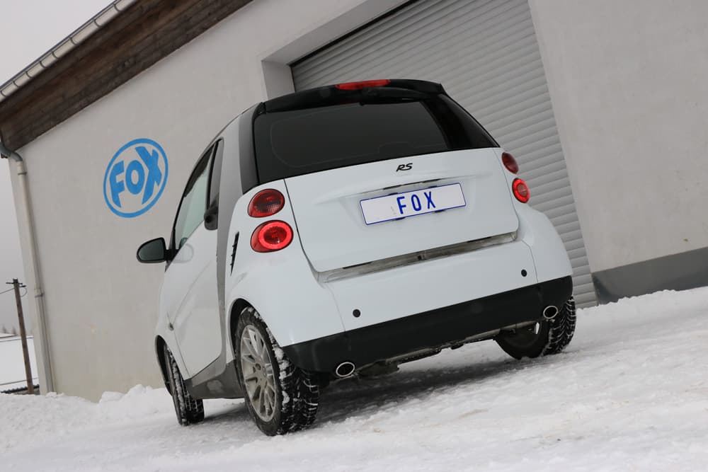 SMART FORTWO - FOX DUPLEX SPORTAUSPUFF