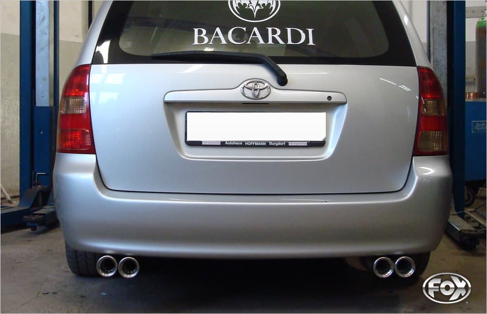 TOYOTA COROLLA E12 - FOX DUPLEX SPORTAUSPUFF – Fox