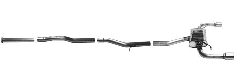 VOLVO S60 - DUPLEX AUSPUFF ANLAGE Ø 70MM
