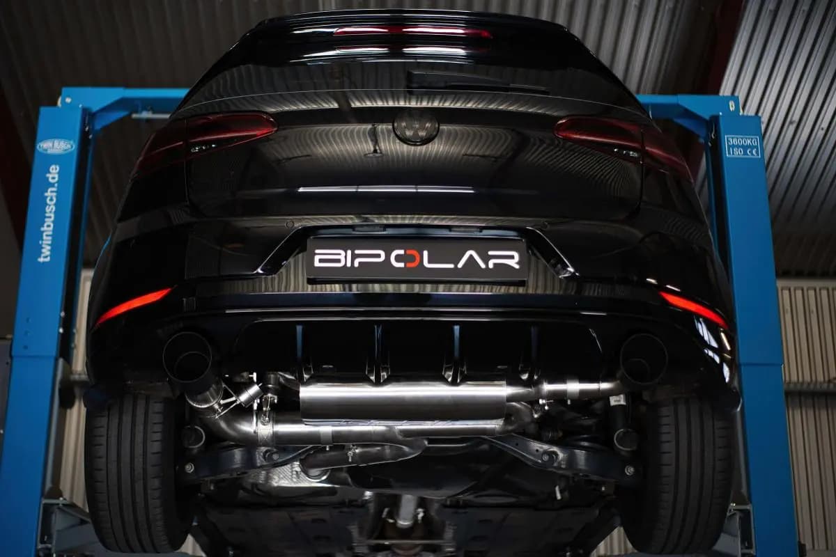VW GOLF 7 GTI PERFORMANCE - GRAIL DUPLEX SPORTAUSPUFF ANLAGE AB KAT Ø 89MM