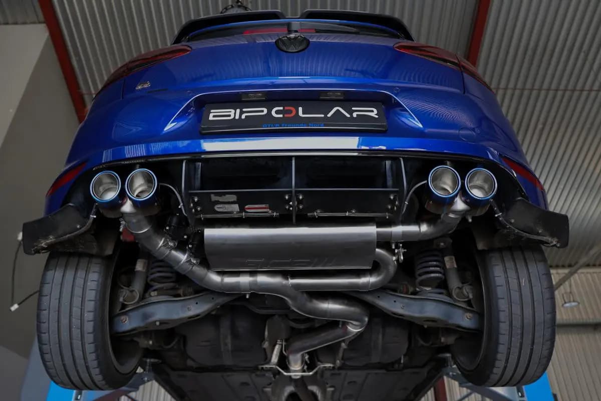 VW GOLF 7 R - GRAIL DUPLEX SPORTAUSPUFF ANLAGE AB KAT Ø 89MM