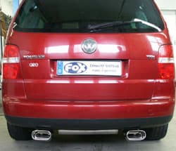VW TOURAN - FOX DUPLEX SPORTAUSPUFF